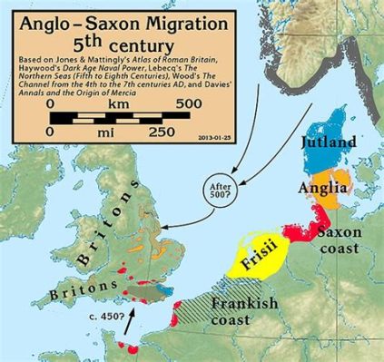 Le débarquement de Vortigern en Bretagne : un acte de désespoir face à la menace saxonne et une tentative audacieuse de consolider le pouvoir britanno-romain